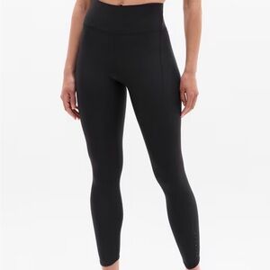 Athleta Pacesetter Ultra High Rise 7/8 Legging - Black